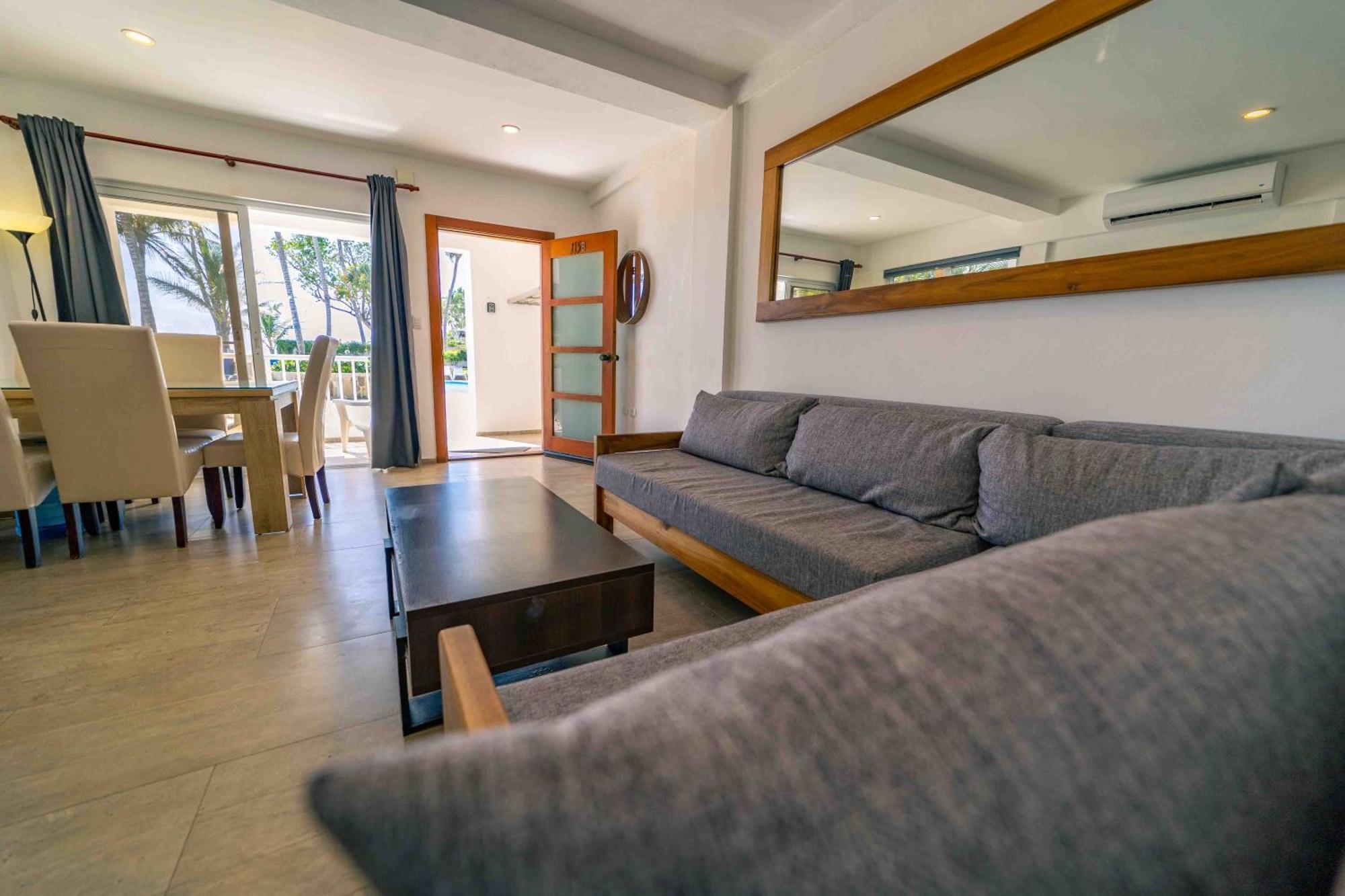 Kite Beach Oceanfront 1St Row Two Bedrooms And Patio Cabarete Zewnętrze zdjęcie